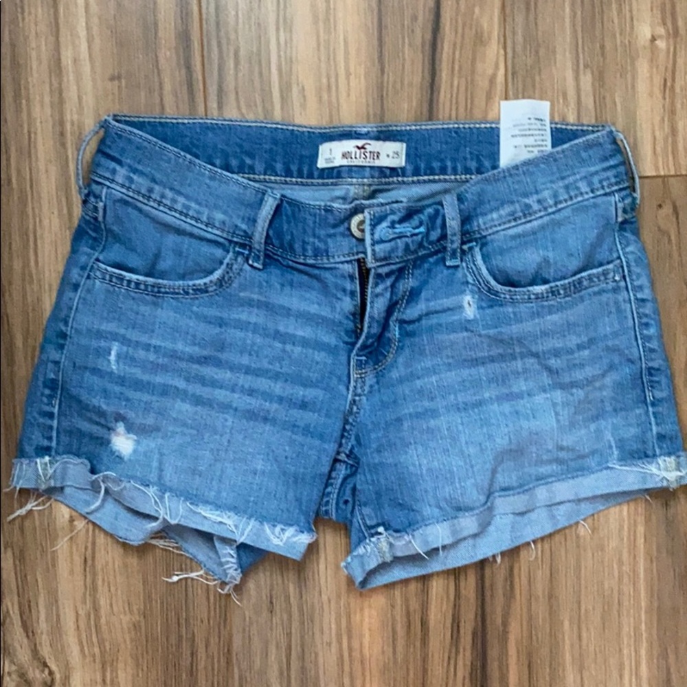 Hollister jean shorts